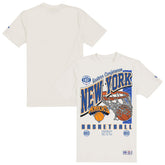 New York Knicks Oversized City Edition Remix Vintage T-Shirt - Cream on sale