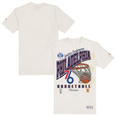 Philadelphia 76ers Oversized City Edition Remix Vintage T-Shirt - Cream shop