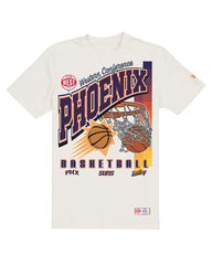 Phoenix Suns Oversized City Edition Remix Vintage T-Shirt - Cream discount