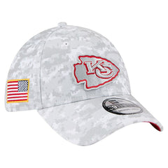 Kansas City Chiefs New Era 2025 Salute to Service Digital Camo Fan Pack 39THIRTY Flex Hat - White online