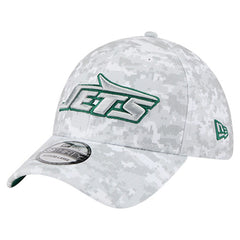 New York Jets New Era 2025 Salute to Service Digital Camo Fan Pack 39THIRTY Flex Hat - White sale