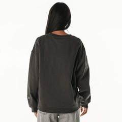 Baltimore Ravens The Wild Collective Women's Rock Crystal Oversized Crewneck Sweatshirt - Charcoal sale
