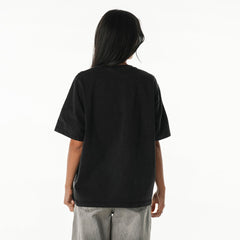 Detroit Lions The Wild Collective Women's Oversized Laurel Graphic Dolman T-Shirt - Black outlet