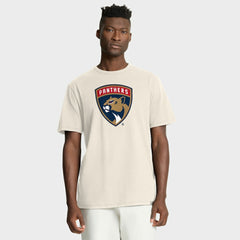 Florida Panthers Fanatics Stadium Slub T-Shirt - Cream T-shirts