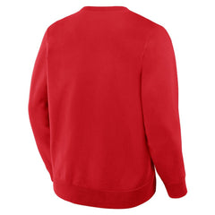 New Jersey Devils Fanatics Essential Legacy Sweatshirt - Red Sweatshirts