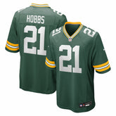 Nate Hobbs Green Bay Packers Team Game Jersey - Green for sale