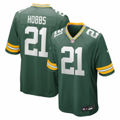 Nate Hobbs Green Bay Packers Team Game Jersey - Green for sale