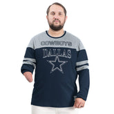Dallas Cowboys G-III Sports by Carl Banks Adaptive Outlast Long Sleeve T-Shirt - Navy/Silver outlet