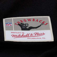 New Orleans Saints Women's Cropped Long Sleeve Rugby Polo - Black sale