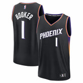 Devin Booker Phoenix Suns Fast Break Jersey - Statement Edition - Black discount