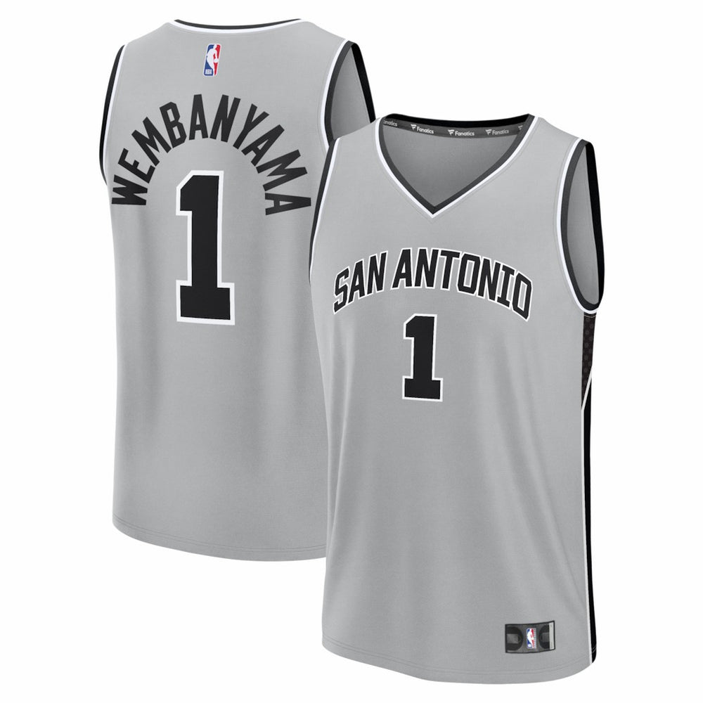 Victor Wembanyama San Antonio Spurs Youth Fast Break Jersey - Statement Edition - Silver shop