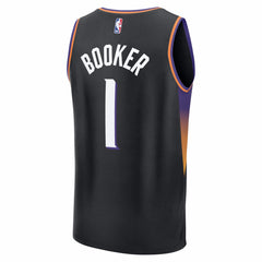 Devin Booker Phoenix Suns Youth Fast Break Jersey - Statement Edition - Black sale
