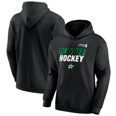 Dallas Stars Fanatics 2025 Stanley Cup Playoffs Breakout Pullover Hoodie - Black Hoodies