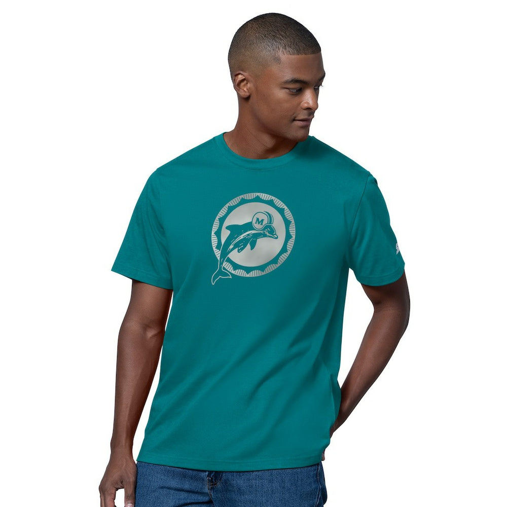 Miami Dolphins Starter Thursday Night Gridiron T-Shirt - Aqua discount