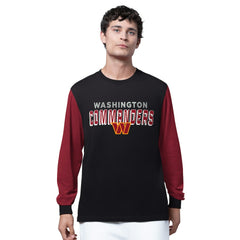 Washington Commanders Starter Thursday Night Gridiron Long Sleeve T-Shirt- Black outlet