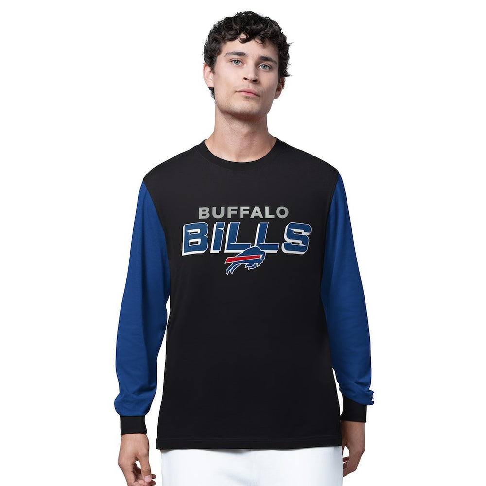 Buffalo Bills Starter Thursday Night Gridiron Long Sleeve T-Shirt- Black cheap
