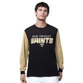 New Orleans Saints Starter Thursday Night Gridiron Long Sleeve T-Shirt- Black for sale