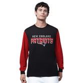 New England Patriots Starter Thursday Night Gridiron Long Sleeve T-Shirt- Black on sale