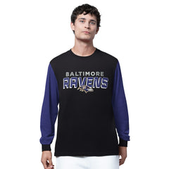 Baltimore Ravens Starter Thursday Night Gridiron Long Sleeve T-Shirt- Black outlet
