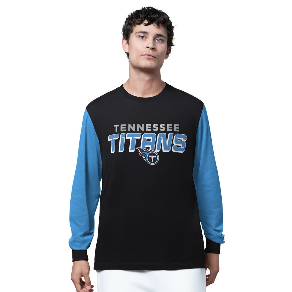 Tennessee Titans Starter Thursday Night Gridiron Long Sleeve T-Shirt- Black outlet