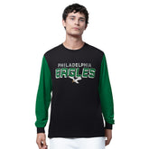 Philadelphia Eagles Starter Thursday Night Gridiron Long Sleeve T-Shirt - Black/Midnight Green outlet