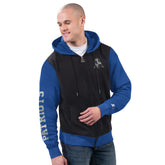 New England Patriots Starter Thursday Night Gridiron Full-Zip Hoodie - Black/Royal sale