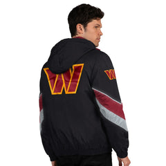 Washington Commanders Starter Thursday Night Gridiron Full-Zip Jacket - Black/Burgundy online