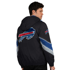 Buffalo Bills Starter Thursday Night Gridiron Full-Zip Jacket - Black/Royal cheap