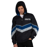 Indianapolis Colts Starter Thursday Night Gridiron Full-Zip Jacket - Black/Royal on sale