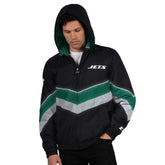 New York Jets Starter Thursday Night Gridiron Full-Zip Jacket - Black/Green for sale