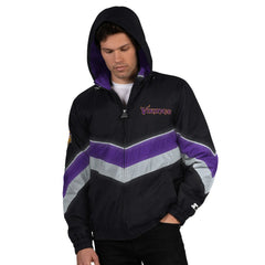 Minnesota Vikings Starter Thursday Night Gridiron Full-Zip Jacket - Black/Purple for sale