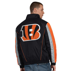 Cincinnati Bengals Starter Thursday Night Gridiron Half-Zip Jacket - Black discount