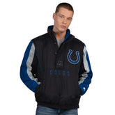 Indianapolis Colts Starter Thursday Night Gridiron Half-Zip Jacket - Black outlet