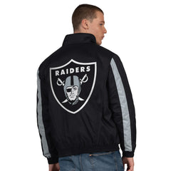 Las Vegas Raiders Starter Thursday Night Gridiron Half-Zip Jacket - Black online