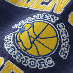 Golden State Warriors Hardwood Classics Big & Tall Crewneck Sweatshirt sale - Heather Royal cheap