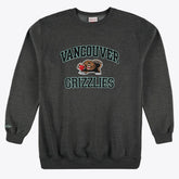 Memphis Grizzlies Hardwood Classics Big & Tall Crewneck Sweatshirt - Heather Charcoal shop
