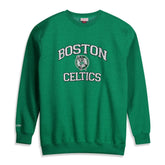 Boston Celtics Hardwood Classics Big & Tall Crewneck Sweatshirt - Heather Kelly Green for sale