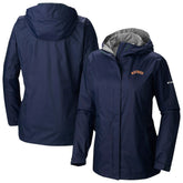 Houston Astros Women's Arcadia II Omni-Tech Full-Zip Hoodie Rain Jacket Navy