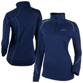 Tampa Bay Rays Women's Shotgun 2.0 Quarter-Zip Pullover Navy
