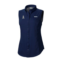 Los Angeles Angels Women's Tamiami Sleeveless Shirt Navy