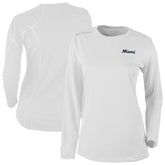 Miami Marlins Shotgun Long Sleeve T-Shirt White