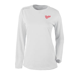 Minnesota Twins Shotgun Long Sleeve T-Shirt White