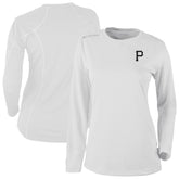 Pittsburgh Pirates Shotgun Long Sleeve T-Shirt White