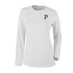 Pittsburgh Pirates Shotgun Long Sleeve T-Shirt White