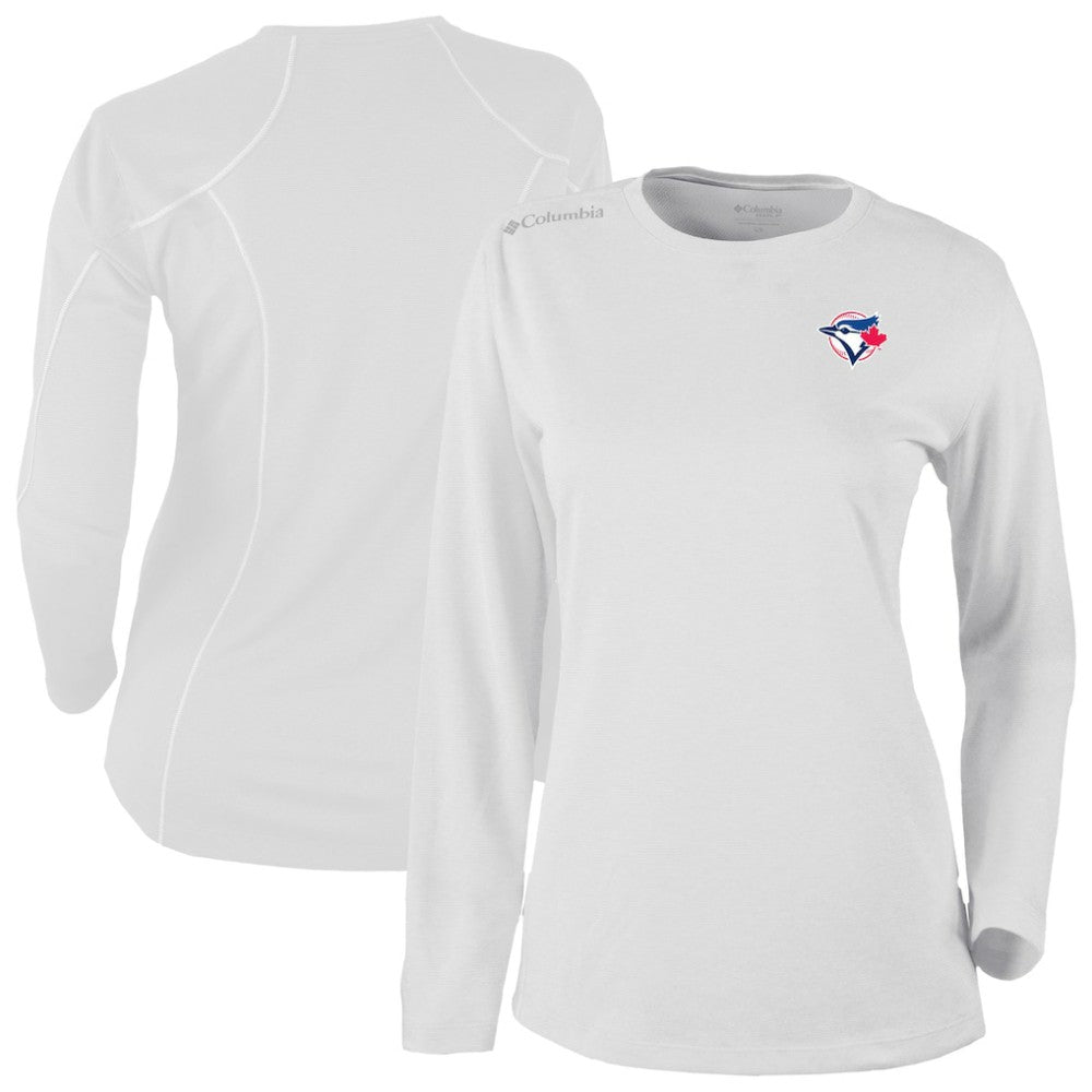 Toronto Blue Jays Shotgun Long Sleeve T-Shirt White