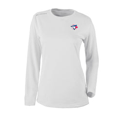 Toronto Blue Jays Shotgun Long Sleeve T-Shirt White