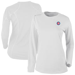 Chicago Cubs Shotgun Long Sleeve T-Shirt White
