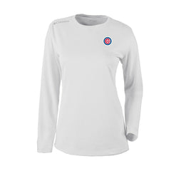 Chicago Cubs Shotgun Long Sleeve T-Shirt White