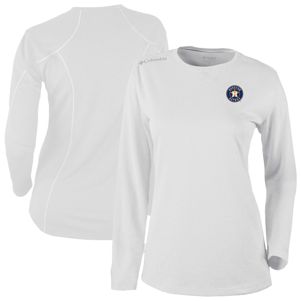 Houston Astros Shotgun Long Sleeve T-Shirt White