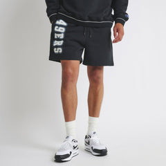 San Francisco 49ers Off Season Unisex Fleece Shorts - Black online